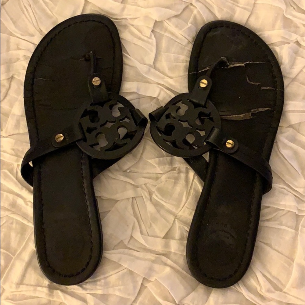 TORY BURCH Black Sandals
